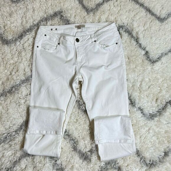 CAbi Women's White Jeans - Picture 7 of 8